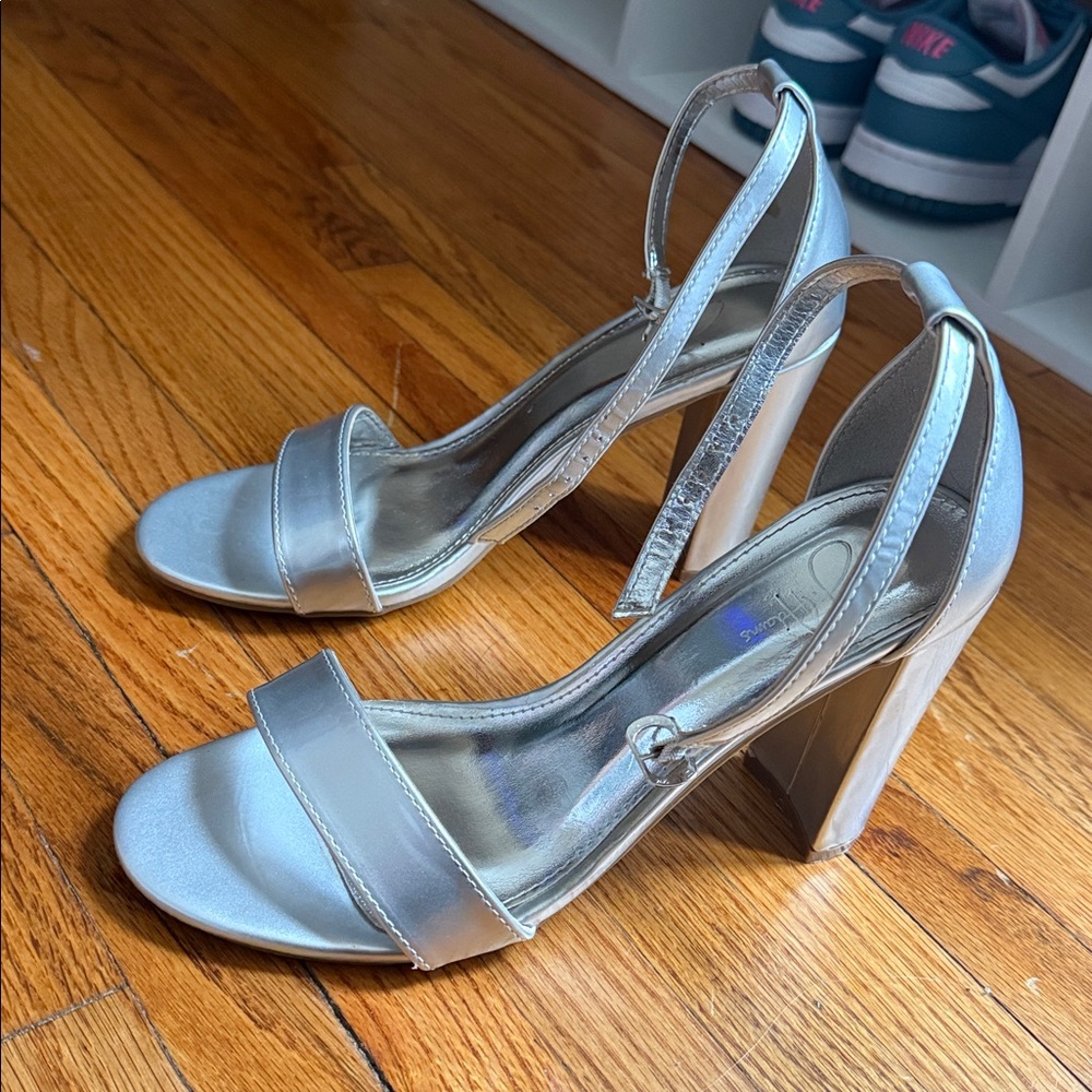 Silver Women's Heels